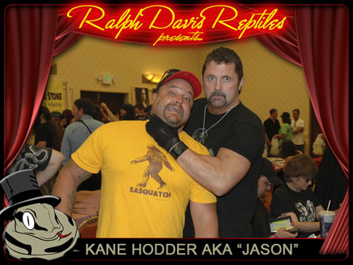 Ralphie with Kane Hodder