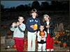 The kiddies at Spring Meadows in the pumpkin patch