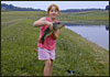 Fatty's daughter Autumn with her first Big Bass!!!